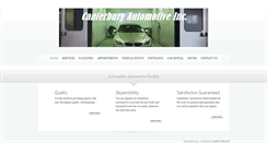 Desktop Screenshot of canterburyautomotiveinc.com